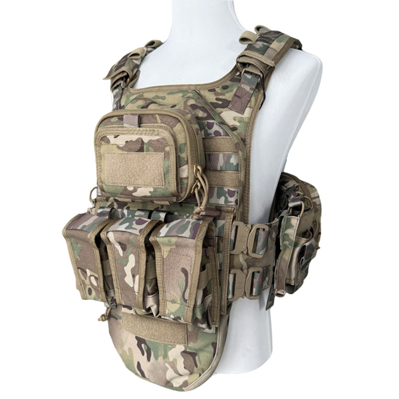 Camouflage quick release vest CY01-09